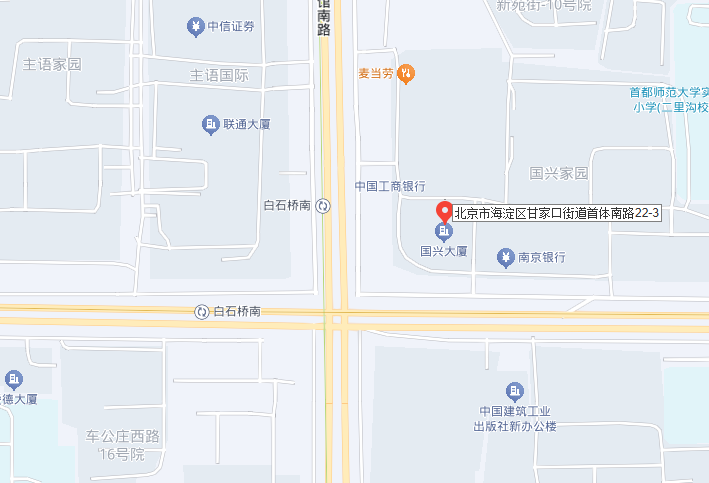 中国办公室地图